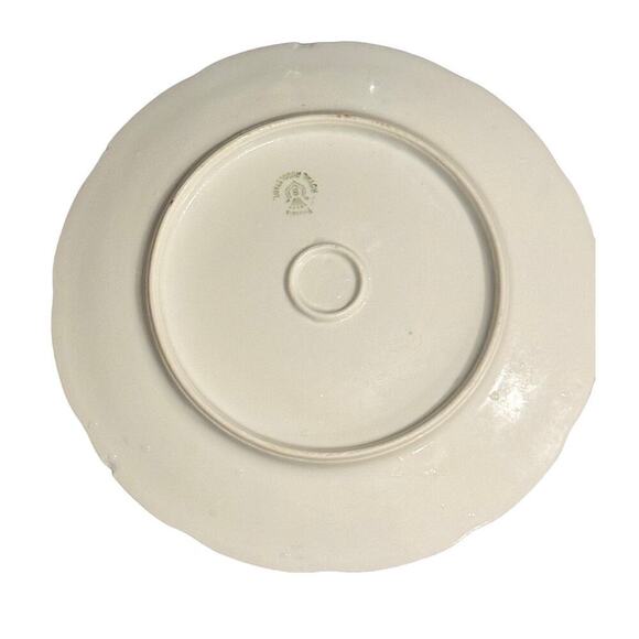 Vintage Hand-painted Decorative Plate - Picture 2 of 2